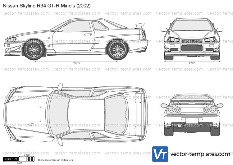 Nissan Skyline R34 GT-R Mine's