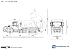 KrAZ C18.1 Dump Truck