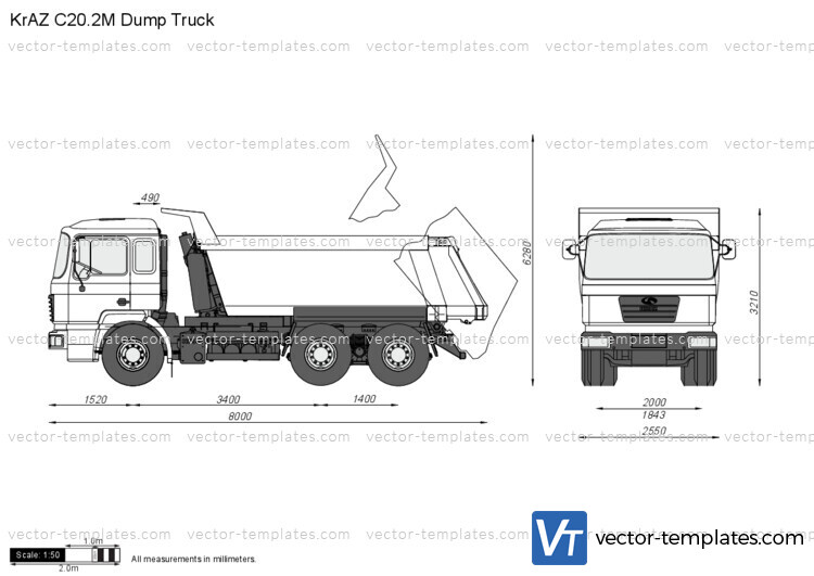 KrAZ C20.2M Dump Truck