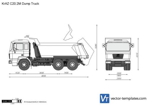 KrAZ C20.2M Dump Truck