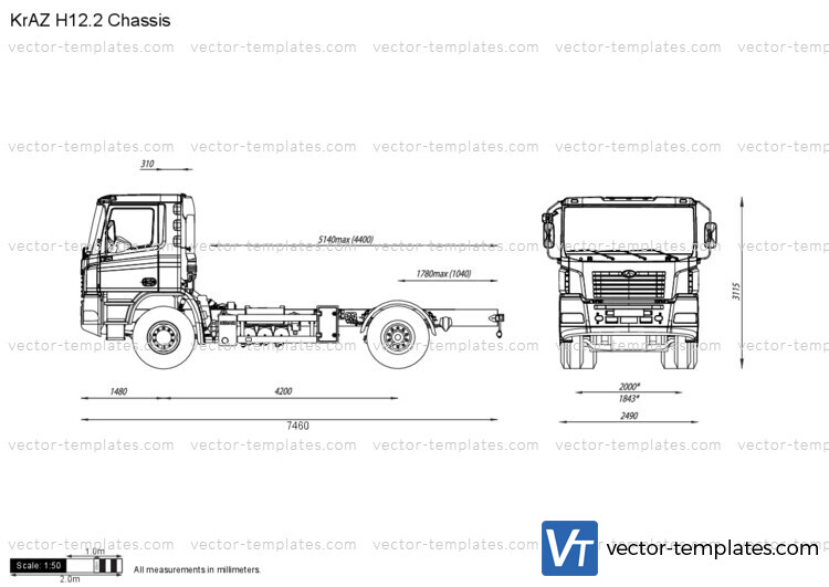 KrAZ H12.2 Chassis