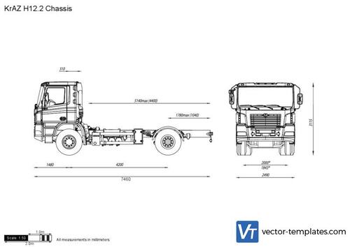 KrAZ H12.2 Chassis