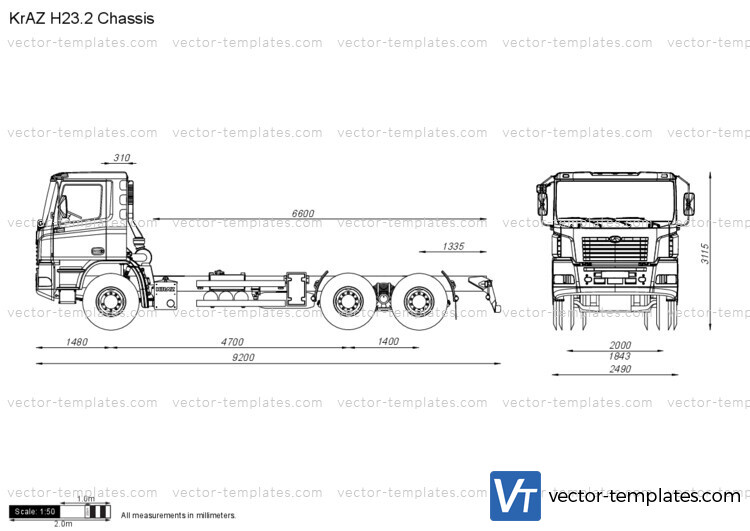 KrAZ H23.2 Chassis