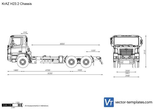 KrAZ H23.2 Chassis