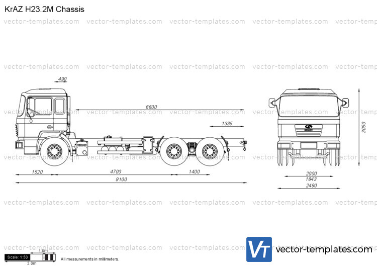 KrAZ H23.2M Chassis