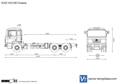 KrAZ H23.2M Chassis