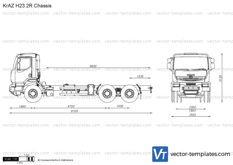 KrAZ H23.2R Chassis