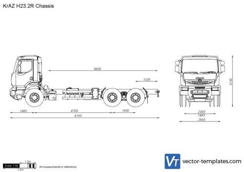 KrAZ H23.2R Chassis