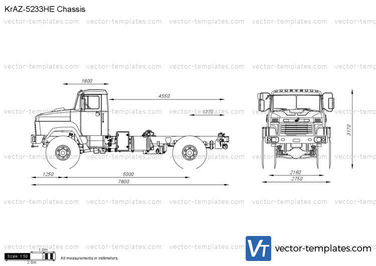 KrAZ-5233HE Chassis