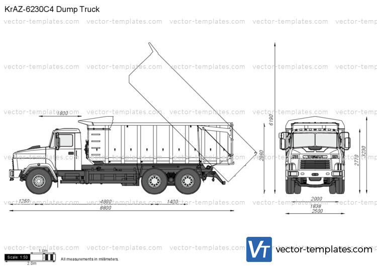 KrAZ-6230C4 Dump Truck