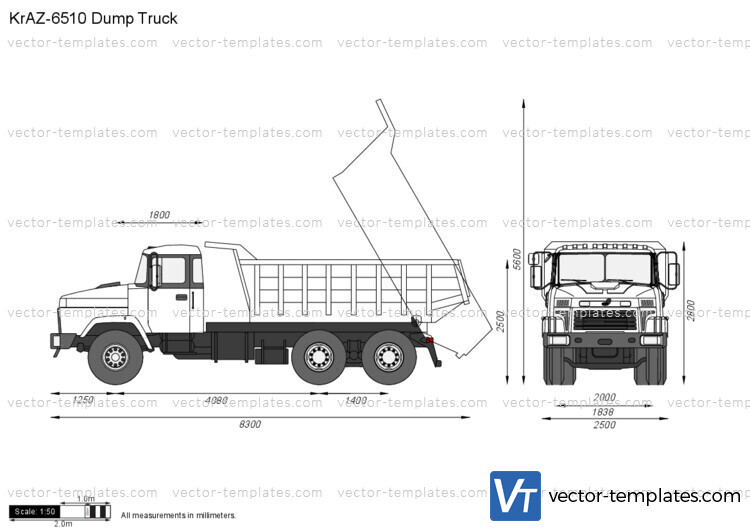 KrAZ-6510 Dump Truck