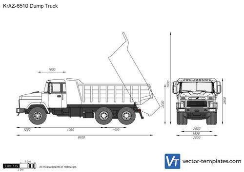 KrAZ-6510 Dump Truck