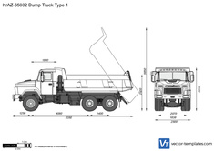 KrAZ-65032 Dump Truck Type 1