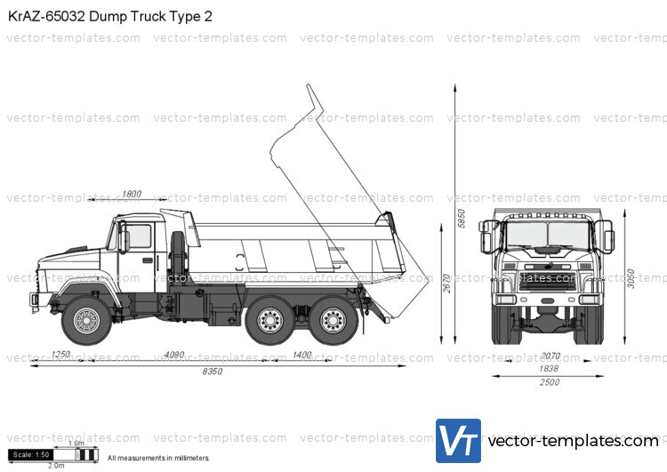 KrAZ-65032 Dump Truck Type 2