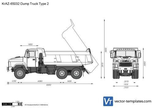 KrAZ-65032 Dump Truck Type 2