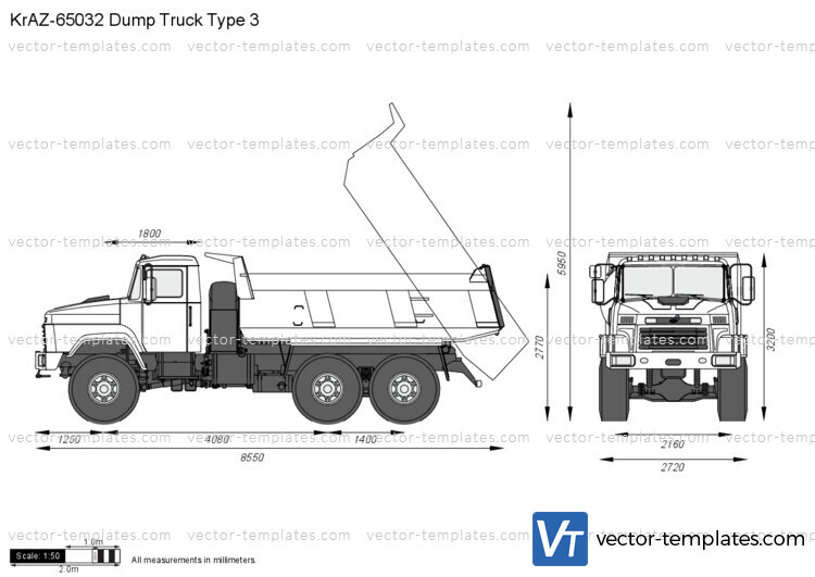 KrAZ-65032 Dump Truck Type 3