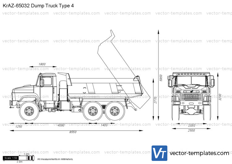 KrAZ-65032 Dump Truck Type 4