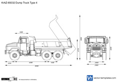 KrAZ-65032 Dump Truck Type 4