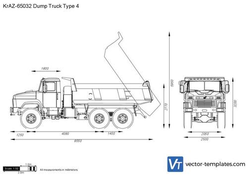 KrAZ-65032 Dump Truck Type 4