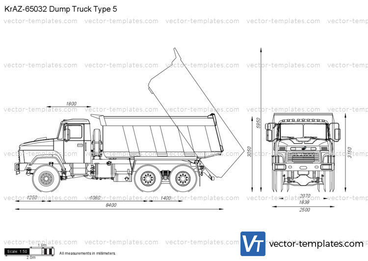 KrAZ-65032 Dump Truck Type 5