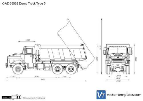 KrAZ-65032 Dump Truck Type 5