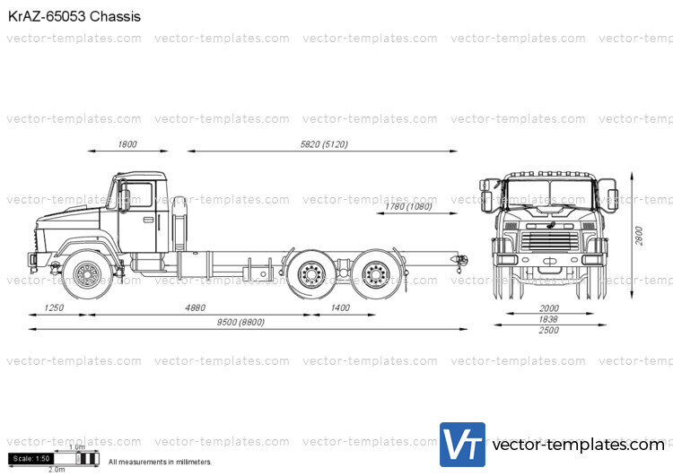 KrAZ-65053 Chassis