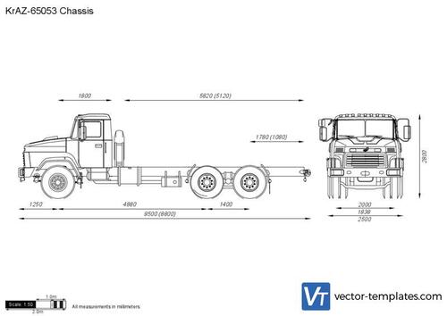 KrAZ-65053 Chassis