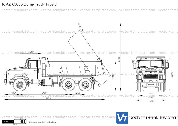 KrAZ-65055 Dump Truck Type 2