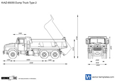 KrAZ-65055 Dump Truck Type 2