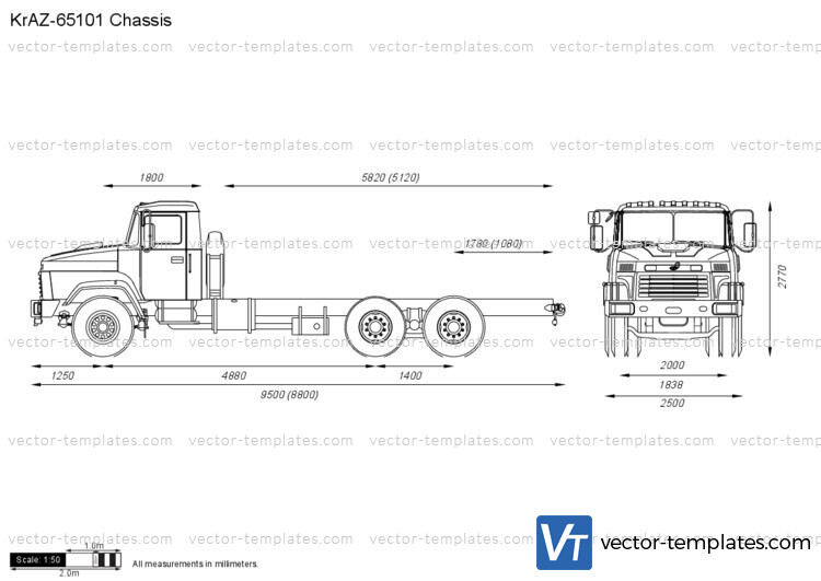 KrAZ-65101 Chassis