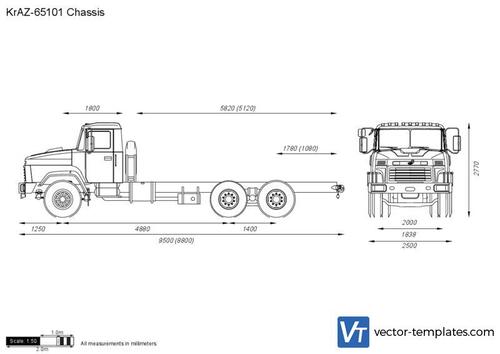 KrAZ-65101 Chassis