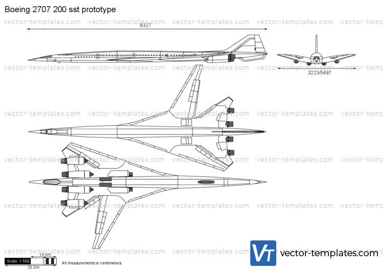 Boeing 2707 200 sst prototype