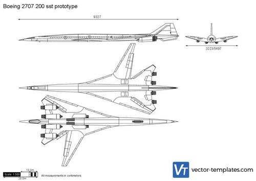 Boeing 2707 200 sst prototype