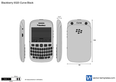 Blackberry 9320 Curve Black