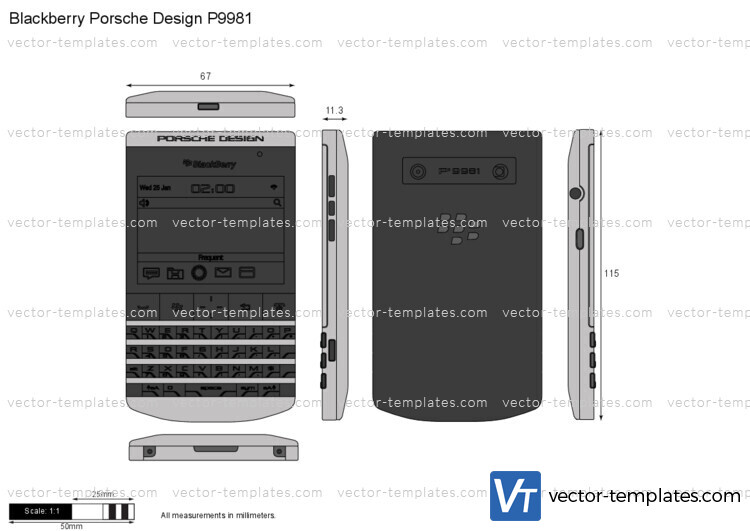 Blackberry Porsche Design P9981