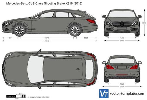 Mercedes-Benz CLS-Class Shooting Brake X218