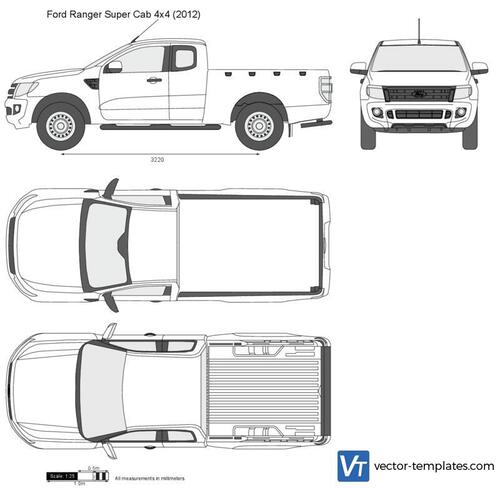 Ford Ranger Super Cab 4x4