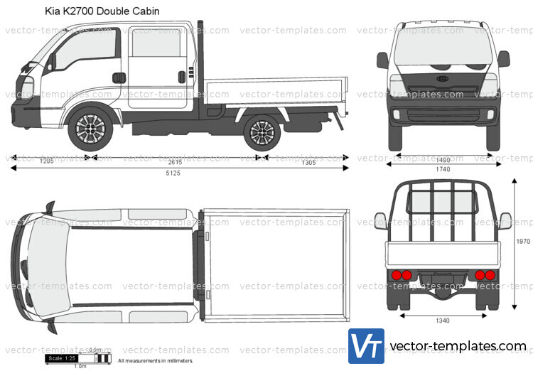 Kia K2700 Double Cabin