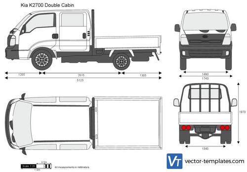 Kia K2700 Double Cabin