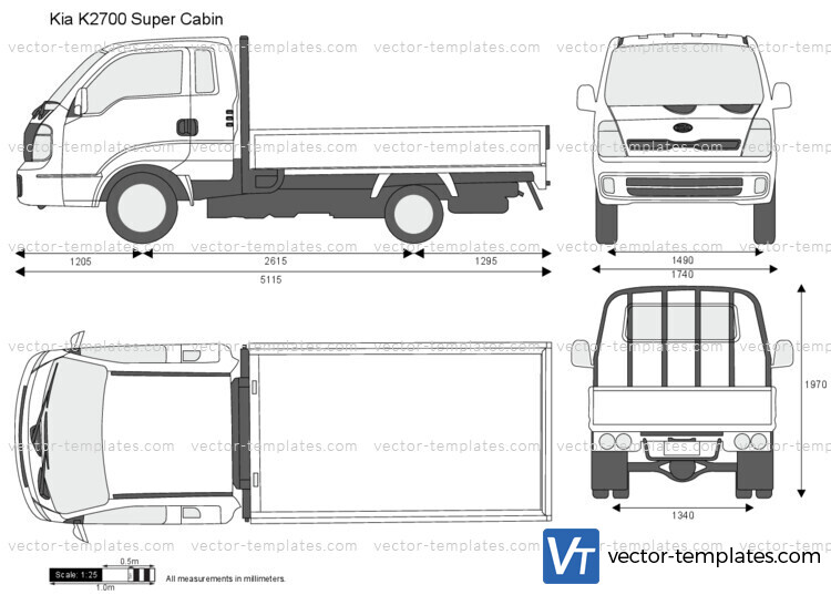 Kia K2700 Super Cabin