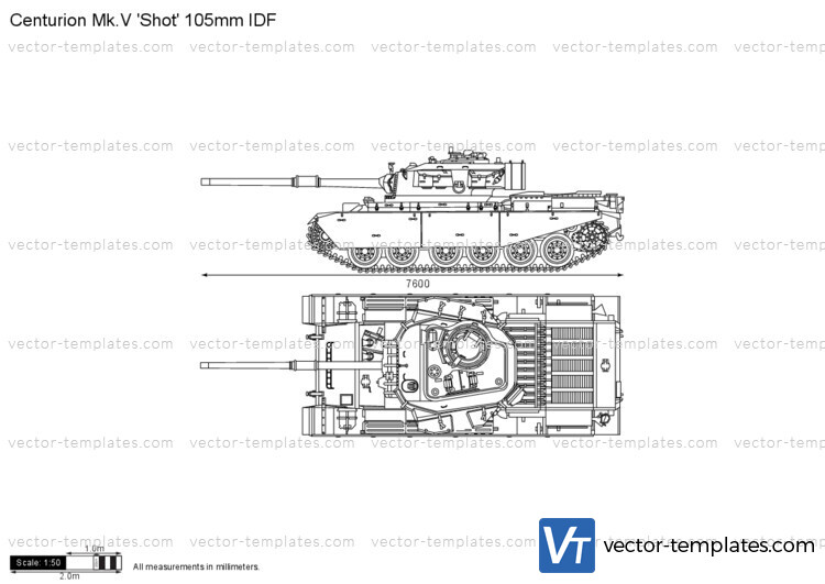 Centurion Mk.V 'Shot' 105mm IDF