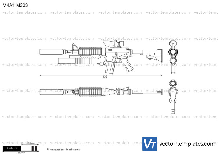 M4A1 M203