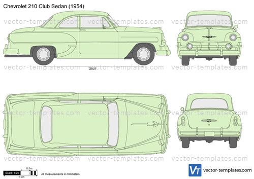 Chevrolet 210 Club Sedan