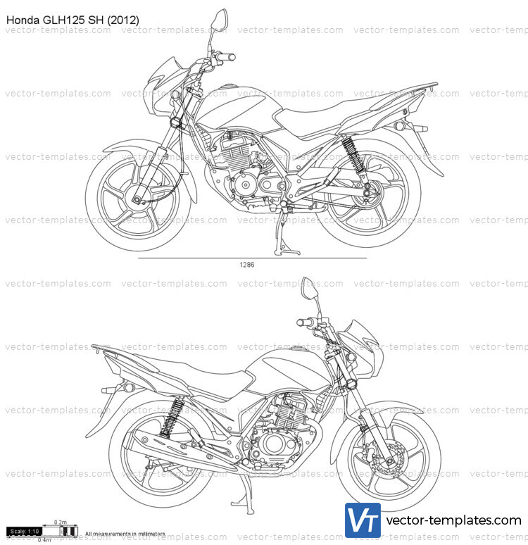 Honda GLH125 SH