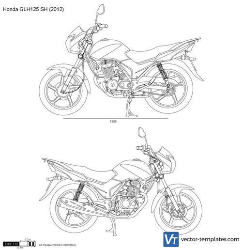 Honda GLH125 SH