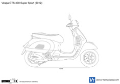 Vespa GTS 300 Super Sport