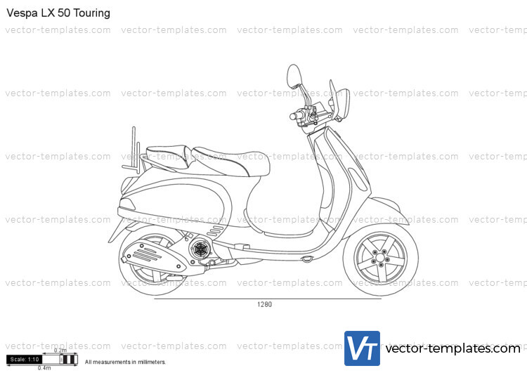 Vespa LX 50 Touring