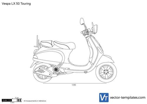 Vespa LX 50 Touring