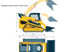 Caterpillar 289C Compact Track Loader