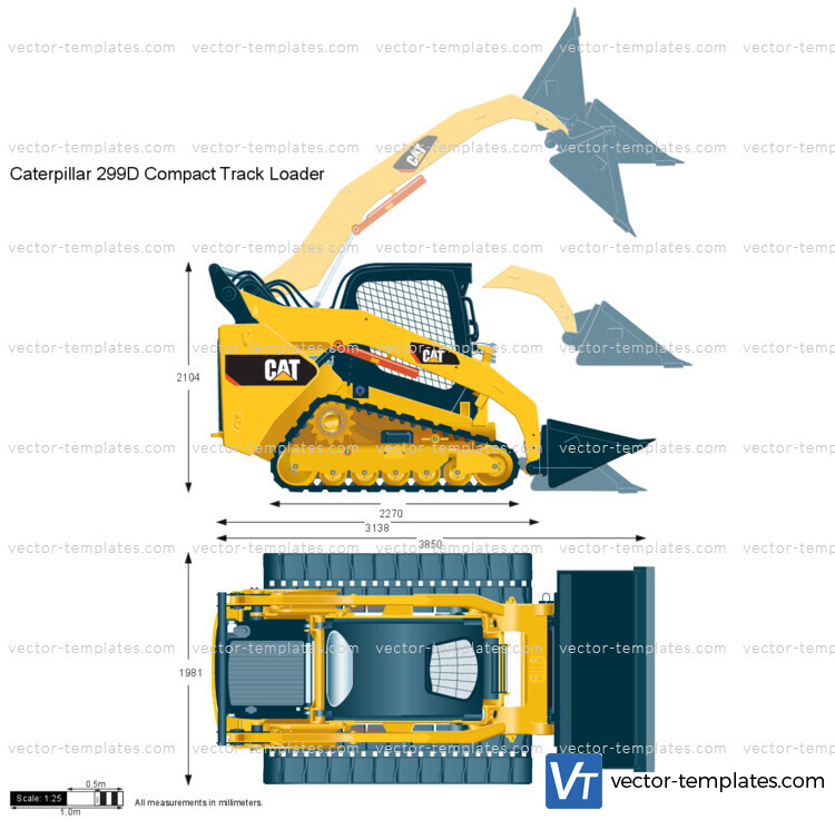 Caterpillar 299D Compact Track Loader